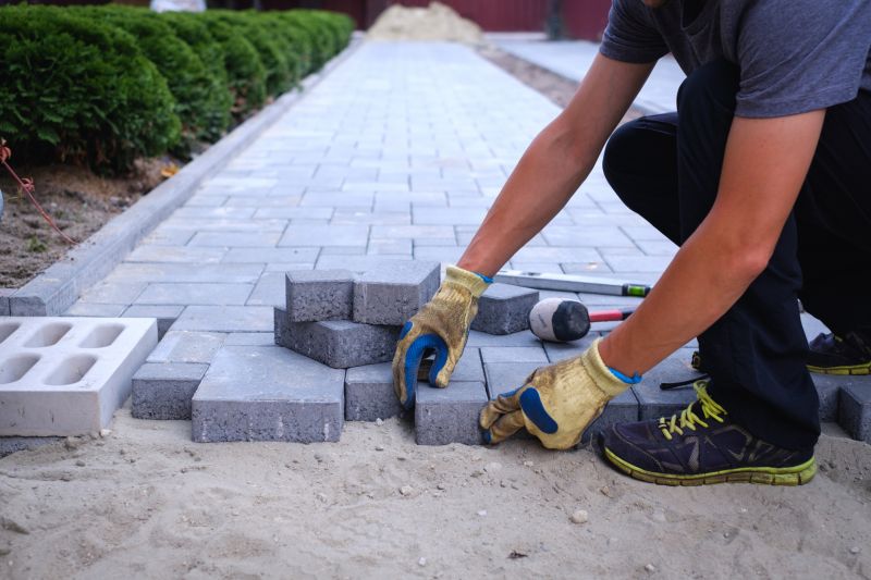 Paver Placement Process